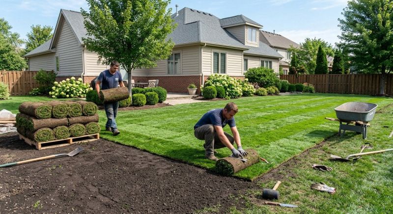 Lawn Installation in Aiken, SC