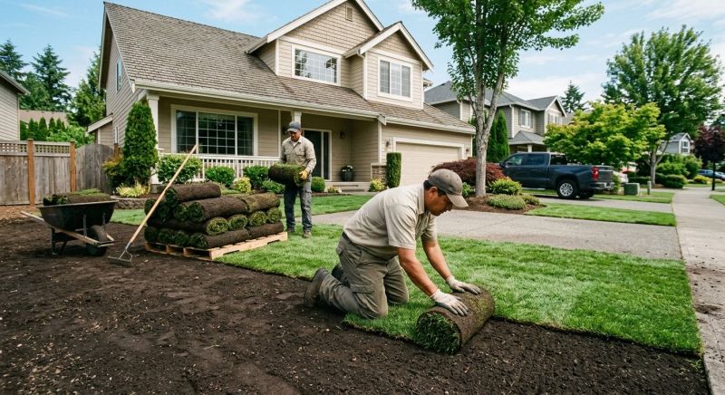 Lawn Sodding in Rockwall, TX