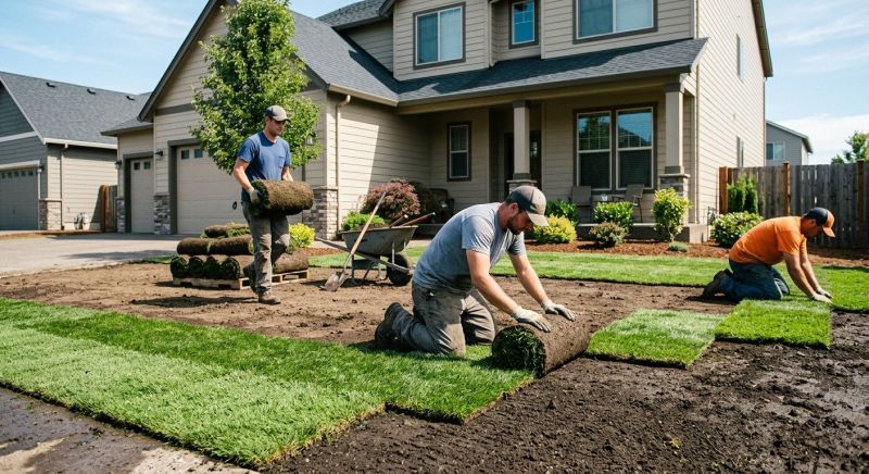 Sod Landscaping in Rockwall, TX