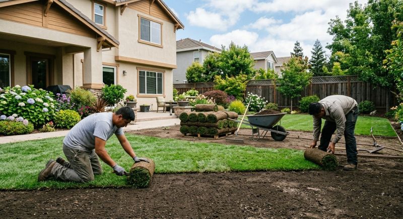 Yard Sod Installation in Honolulu, HI