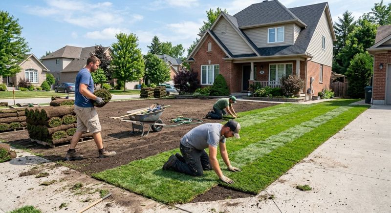 Yard Sodding in Aiken, SC