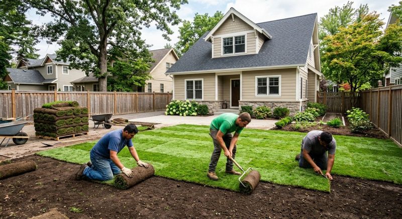 Commercial Sod Installation Service
